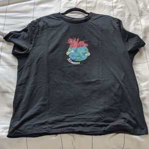 All Saints Black T-shirt